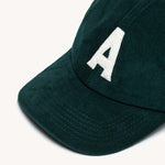 Cappello unisex baseball in velluto Verde ACPU 127F TIMBER AUTRY 