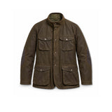Giacca uomo Oleron in cotone cerato Olive MWX0700 OL51 OLIVE BARBOUR 