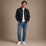 Overshirt uomo CPO in lana Quilted Blue CPO PADDED WOOL NAVY CHESAPEAKE'S 