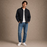 Overshirt uomo CPO in lana Quilted Blue CPO PADDED WOOL NAVY CHESAPEAKE'S 