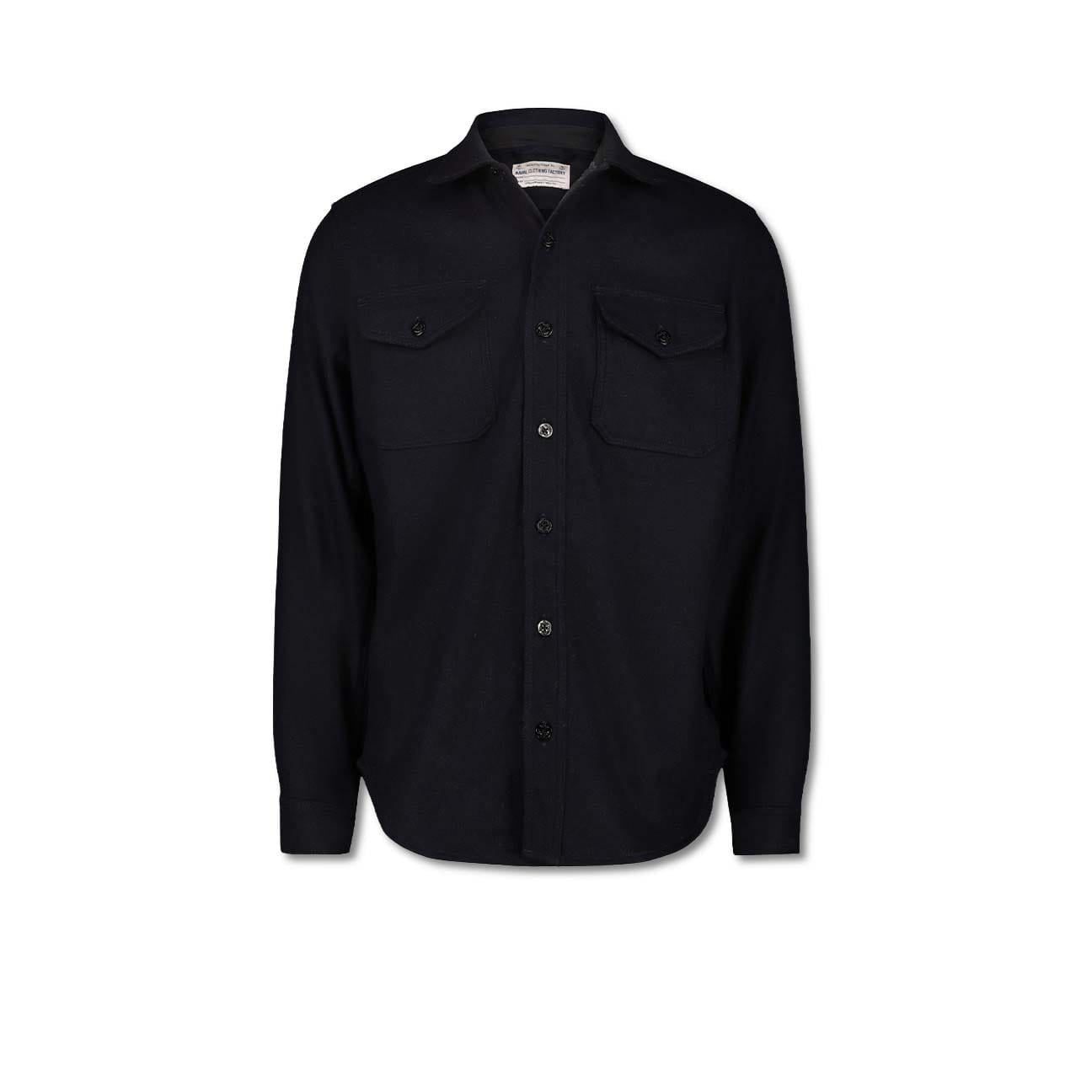 Overshirt uomo CPO in lana Blue CPO WOOL NAVY CHESAPEAKE'S 