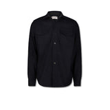 Overshirt uomo CPO in lana Blue CPO WOOL NAVY CHESAPEAKE'S 