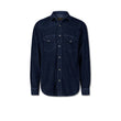 Camicia uomo Flagstaff Texana in velluto Blue
