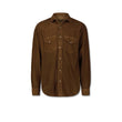 Camicia uomo Flagstaff Texana in velluto Tabacco