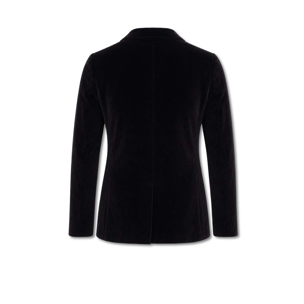 Giacca uomo monopetto Velour Cashmere Touch Nero CN5411 007 CIRCOLO1901 