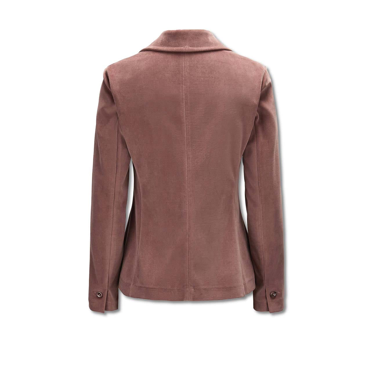 Giacca donna in velluto Slim Fit Rosa Antico FD4058 1496 CIRCOLO1901 
