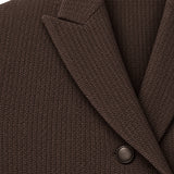 Giacca doppiopetto in piquet di lana Marrone FD4157 3362 CIRCOLO1901 