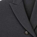 Giacca doppiopetto in piquet di lana Grigio FD4157 3370 CIRCOLO1901 