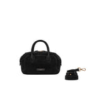 Borsa donna Gemma in suede Nero BS12240 COMM CMPL 001 GIANNI CHIARINI 