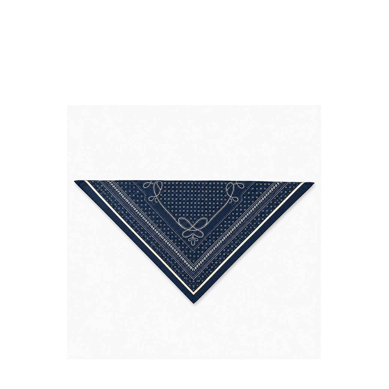 Bandana in seta Blue 1407H 5695 62796 2 HOLLIDAY & BROWN 