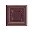 Bandana in seta Prugna