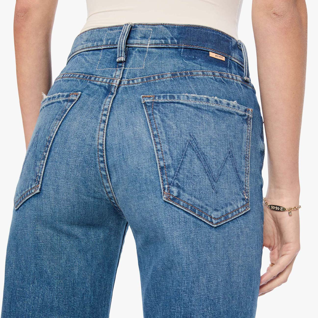 Jeans donna The Tomcat Roller Sneak On a Roll 10965 259 ONR MOTHER 