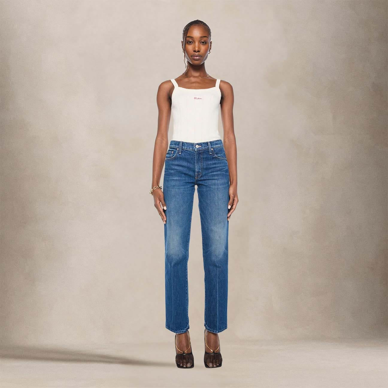 Jeans The Mid Rise Rambler Skimp Call Me wild 11014 313 LMW MOTHER 