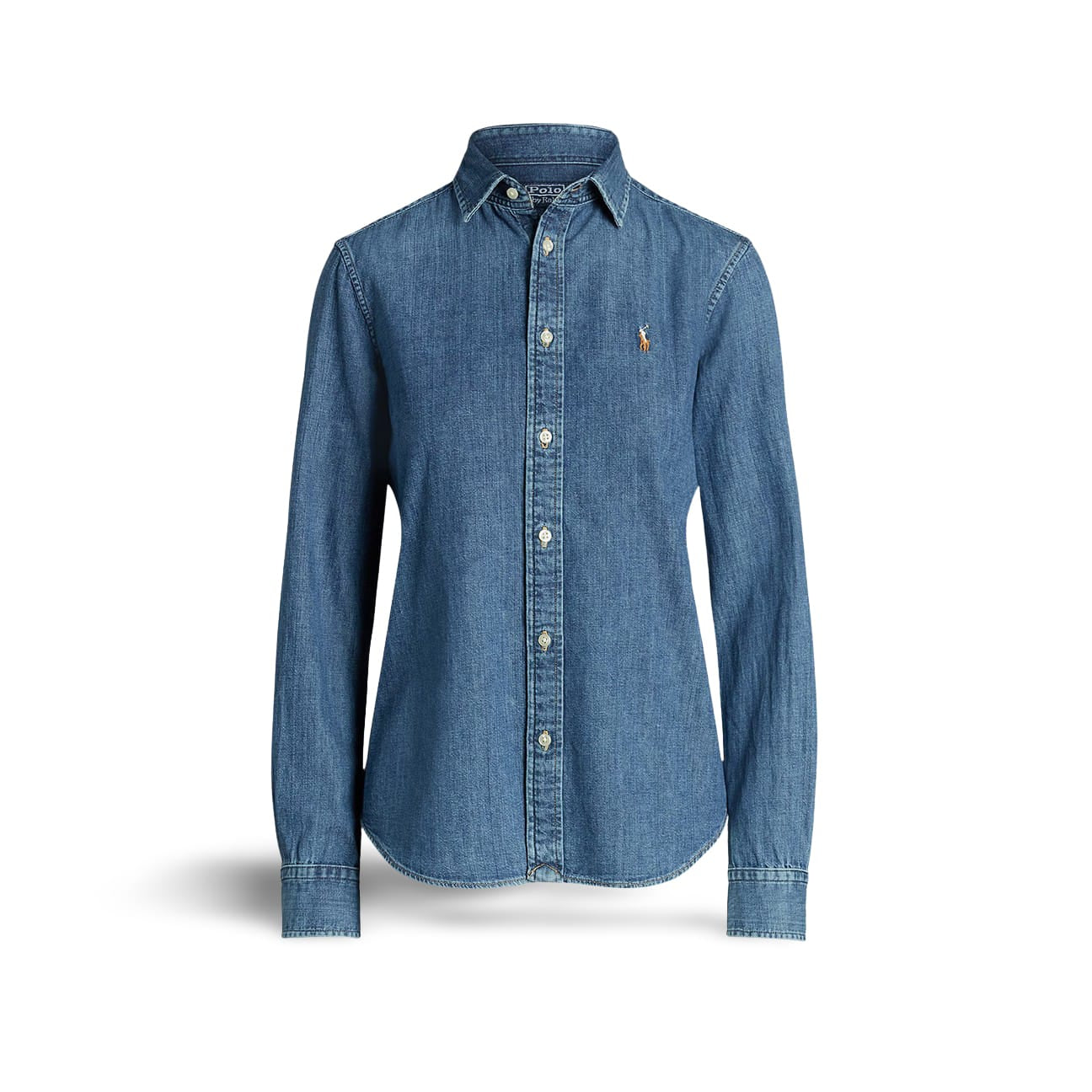 Camicia donna in Denim 211969458001 MERCED WASH POLO RALPH LAUREN 