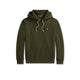 Felpa uomo RL Hoodie Verde Militare 710766778024 COMPANY OLIVE POLO RALPH LAUREN 