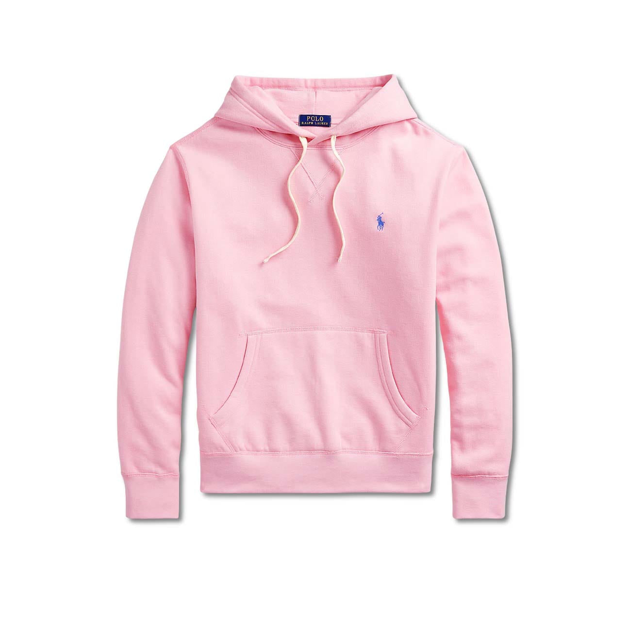Felpa uomo RL Hoodie Rosa 710766778033 CARMEL PINK POLO RALPH LAUREN 
