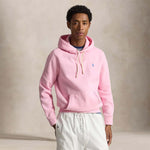 Felpa uomo RL Hoodie Rosa 710766778033 CARMEL PINK POLO RALPH LAUREN 