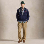 Felpa uomo RL full zip Blue 710813297004 CRUISE NAVY POLO RALPH LAUREN 
