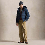 Giacca uomo in piuma con cappuccio Blue 710968278003 COLLECTION NAVY POLO RALPH LAUREN 