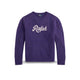Maglia uomo girocllo con logo Purple 710B24668002 PURPLE COMBO POLO RALPH LAUREN 
