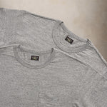 T-Shirt uomo 2 Pack in jersey Grey Melange 782932093001 GREY HEATHER RRL 