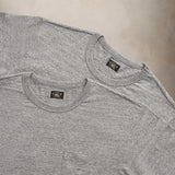 T-Shirt uomo 2 Pack in jersey Grey Melange 782932093001 GREY HEATHER RRL 