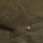 Cardigan uomom in lana e cotone Verde Militare 782943450001 OLIVE RRL 