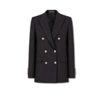 Giacca donna Jasmine  in lana bistretch Nero J JASMINE 10B 190045 N1015 TAGLIATORE 