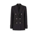 Giacca donna Jasmine  in lana bistretch Nero J JASMINE 10B 190045 N1015 TAGLIATORE 