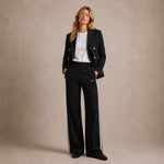 Giacca donna Jasmine  in lana bistretch Nero J JASMINE 10B 190045 N1015 TAGLIATORE 