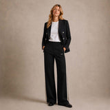 Giacca donna Jasmine  in lana bistretch Nero J JASMINE 10B 190045 N1015 TAGLIATORE 