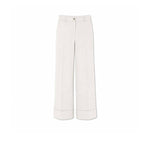Pantalone donna in cotone dyed Gesso M680 LR 844 VIA MASINI 80 