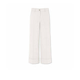 Pantalone donna in cotone dyed Gesso M680 LR 844 VIA MASINI 80 