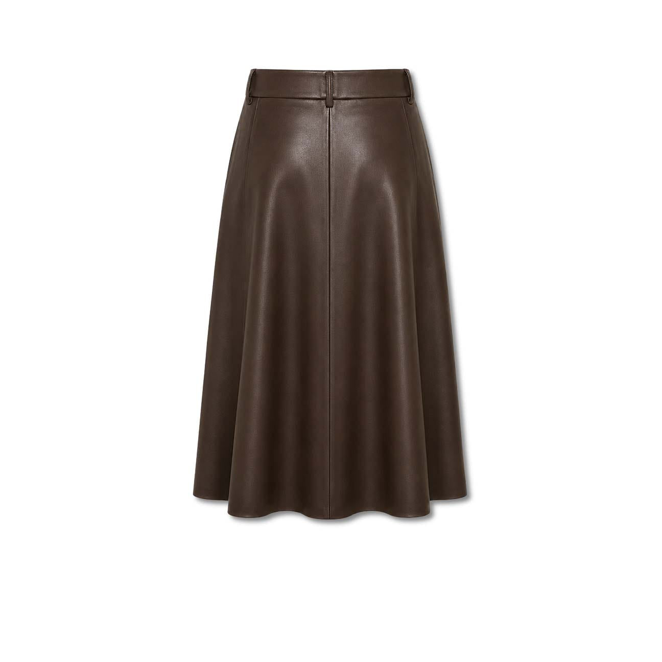 Gonna donna in ecopelle Moro M858 ME 178 VIA MASINI 80 