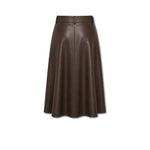 Gonna donna in ecopelle Moro M858 ME 178 VIA MASINI 80 