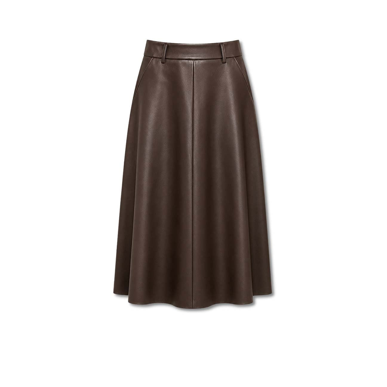Gonna donna in ecopelle Moro M858 ME 178 VIA MASINI 80 