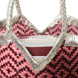 Borsa donna Monet Flower Pink Platinum Barolo MONET FLOWER PINK PLATINUM BAROLO VIPERA 