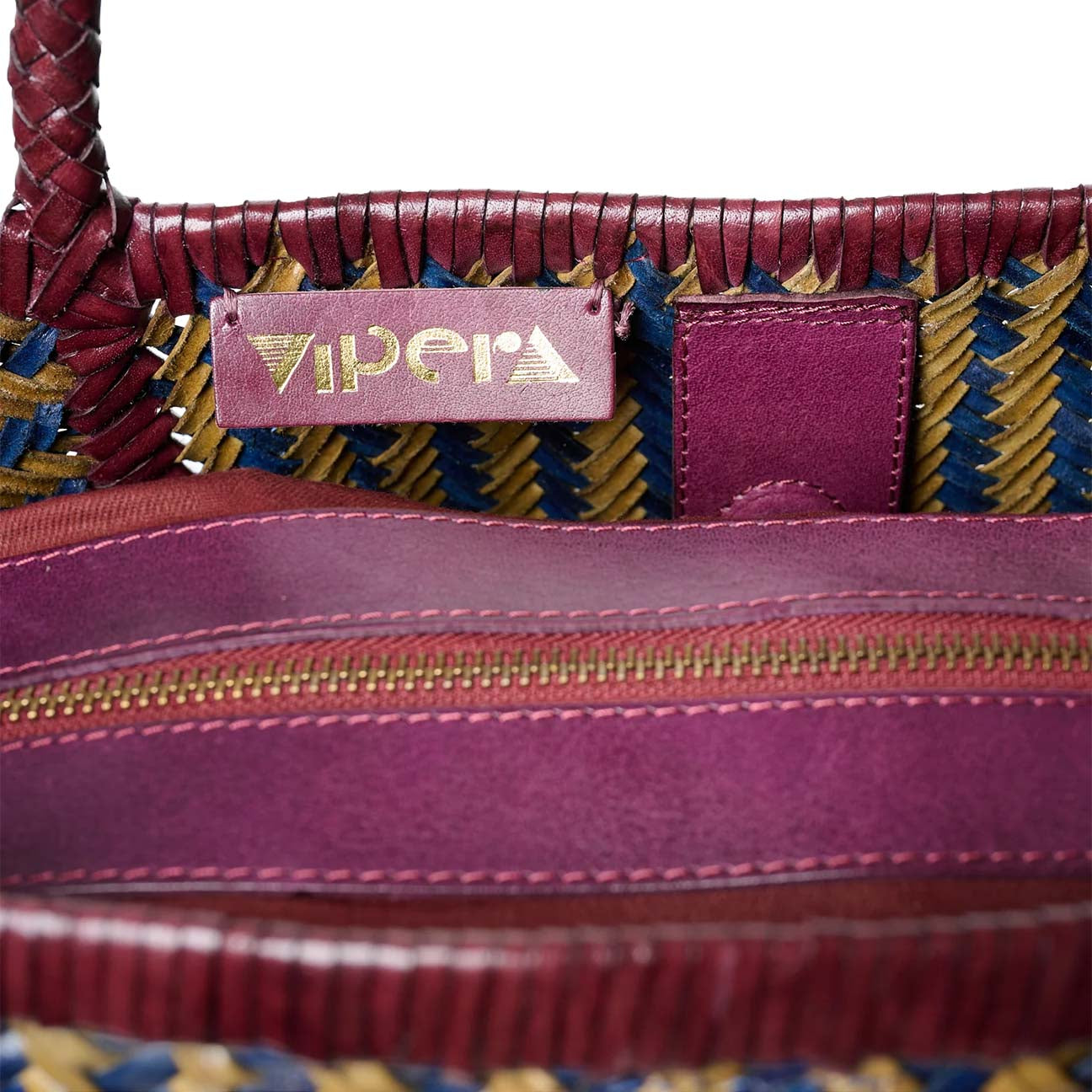 Borsa donna Rubens Curry Barolo Blue RUBENS STRIPES MIX 148 VIPERA 