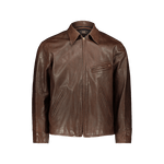 Giubbotto in pelle Marrone 782581225001 RRL