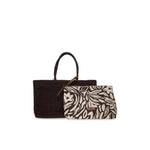 AFAR Borsa donna in rafia Alma Ebony