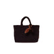 AFAR Borsa donna in rafia Alma Small  Ebony