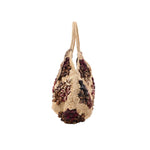 AFAR Borsa donna in rafia Desire Cognac