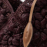 AFAR Borsa donna in rafia Desire Ebony