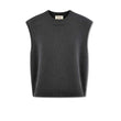 Gilet donna in lana e cashmere Grigio