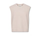 AROVESCIO Gilet donna in lana e cashmere Nude