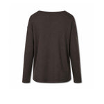 AROVESCIO Maglia donna in lana merinos Marrone