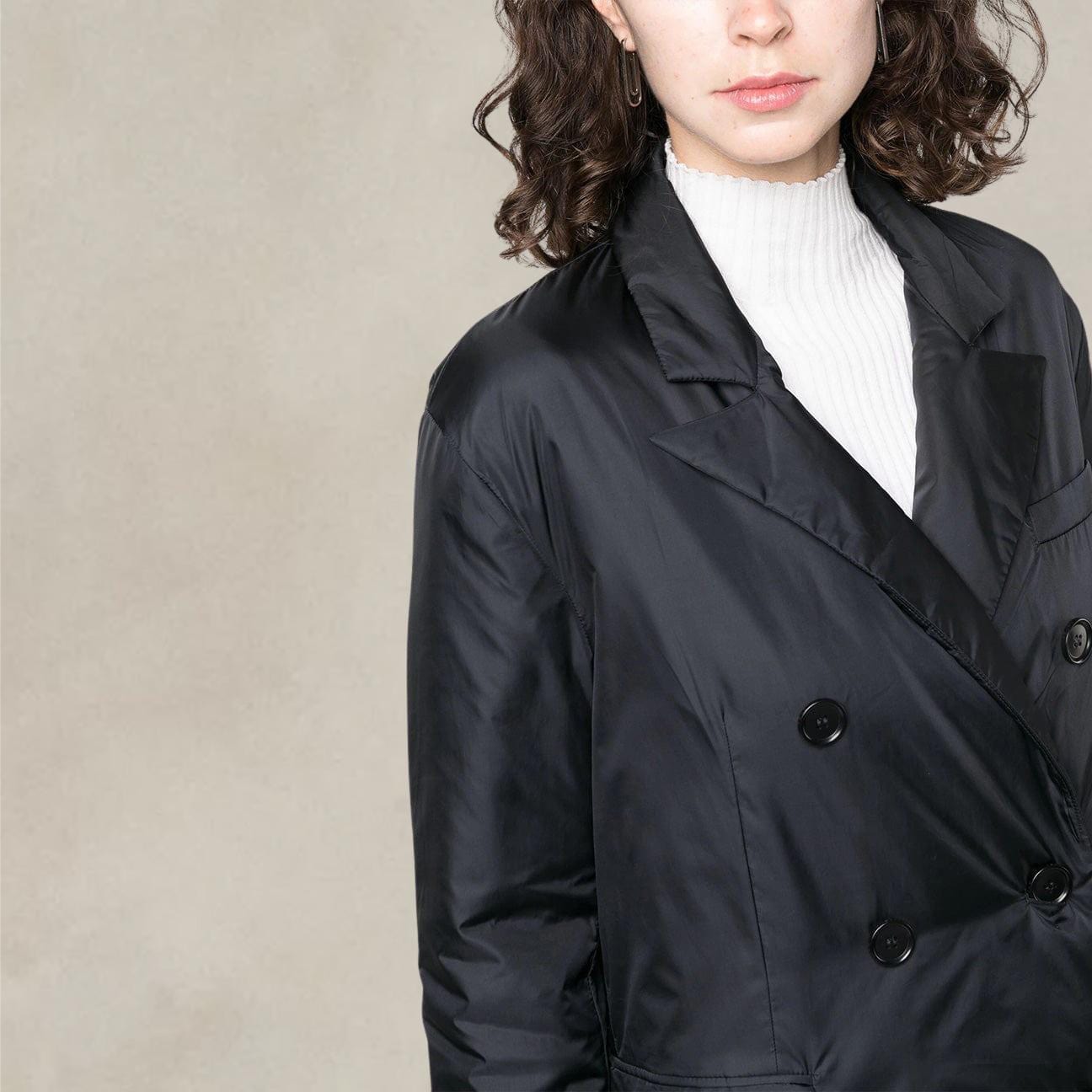 ASPESI Blazer Corine doppiopetto Nero