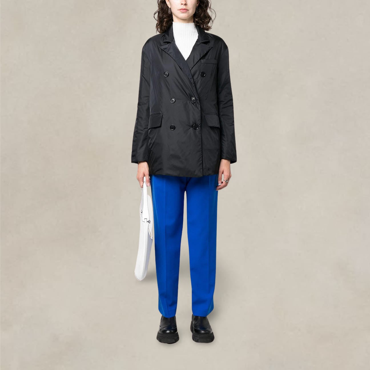 ASPESI Blazer Corine doppiopetto Nero