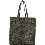 ASPESI Borsa donna Tote Bag Animalier Verde Militare