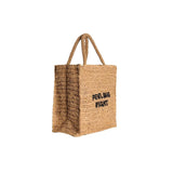 ASPESI Borsa donna Tote Feeling Right in rafia Beige